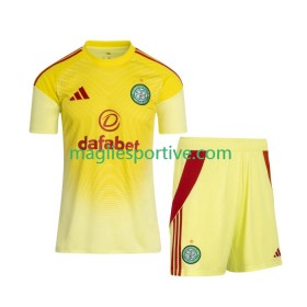 Completo Calcio Celtic FC Portiere Bambino Divisa Prima 2025-2026